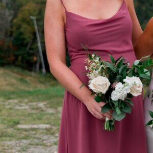 Azazie Daenerys Desert Rose Bridesmaid Dress